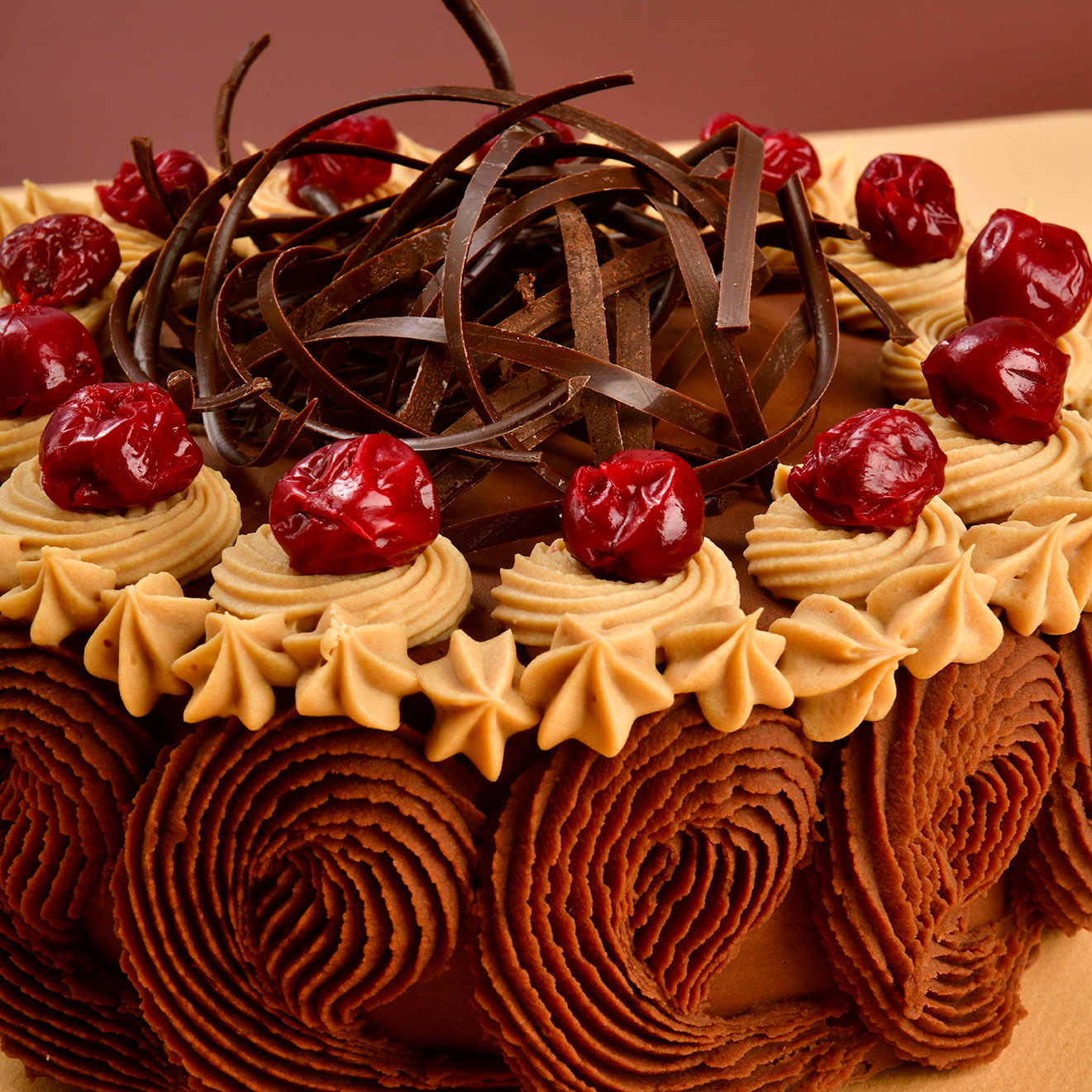 Glutensiz Çikolata & Vişneli Pasta