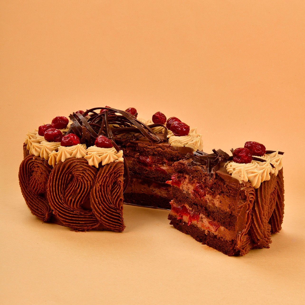 Glutensiz Çikolata & Vişneli Pasta