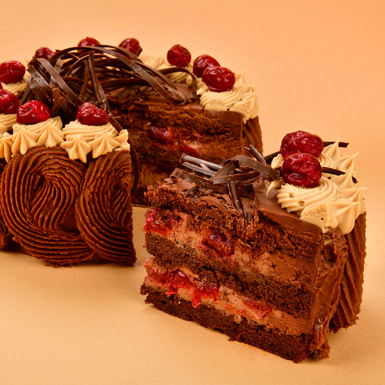 Glutensiz Çikolata & Vişneli Pasta