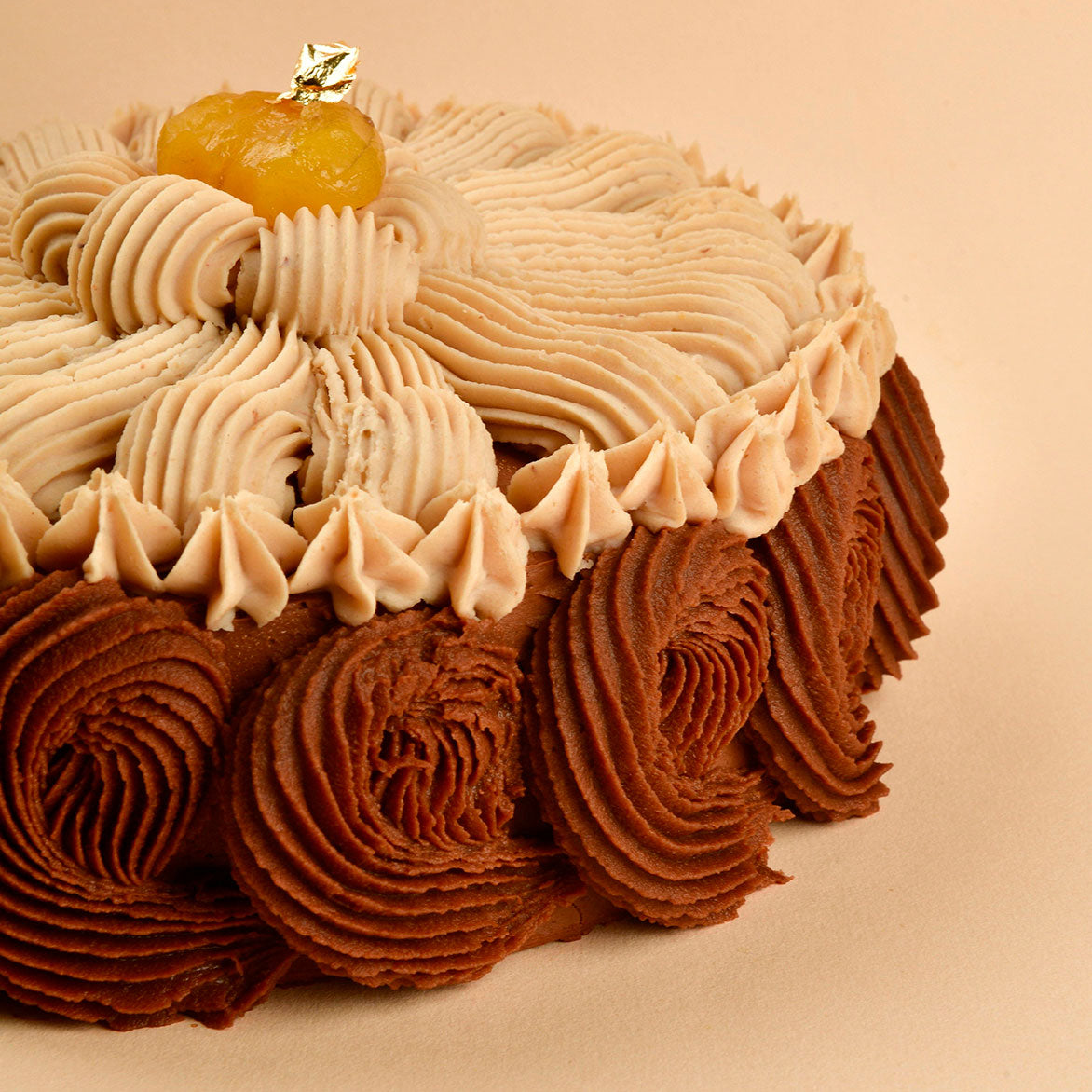 Kestane & Çikolata & Muzlu Pasta