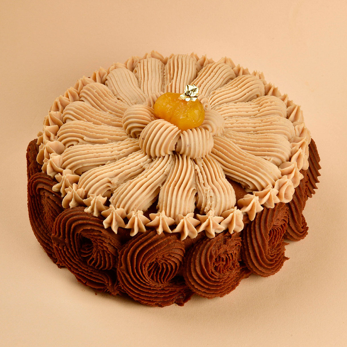 Kestane & Çikolata & Muzlu Pasta