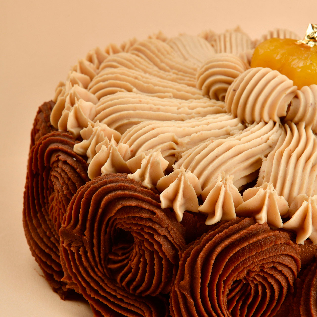 Kestane & Çikolata & Muzlu Pasta