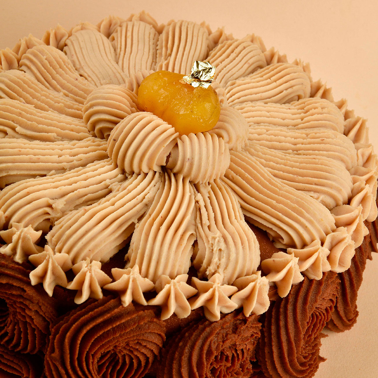 Kestane & Çikolata & Muzlu Pasta