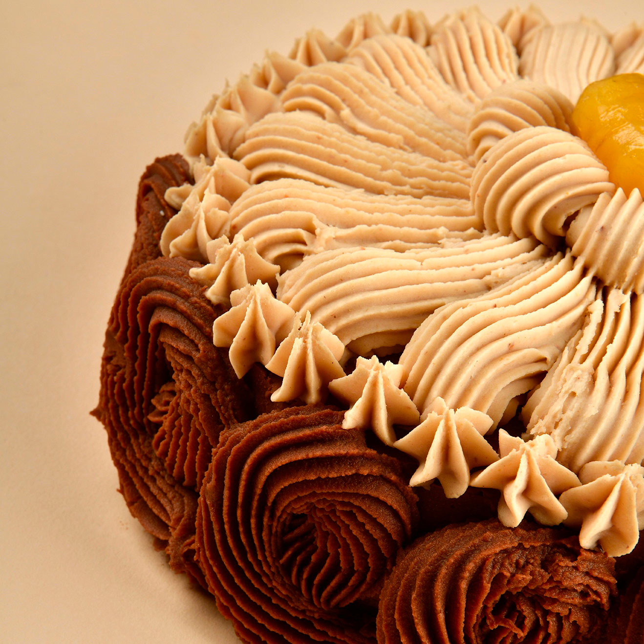 Kestane & Çikolata & Muzlu Pasta