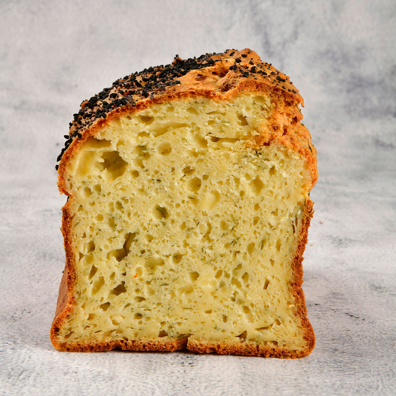 Beyaz Peynirli & Dereotlu Kek