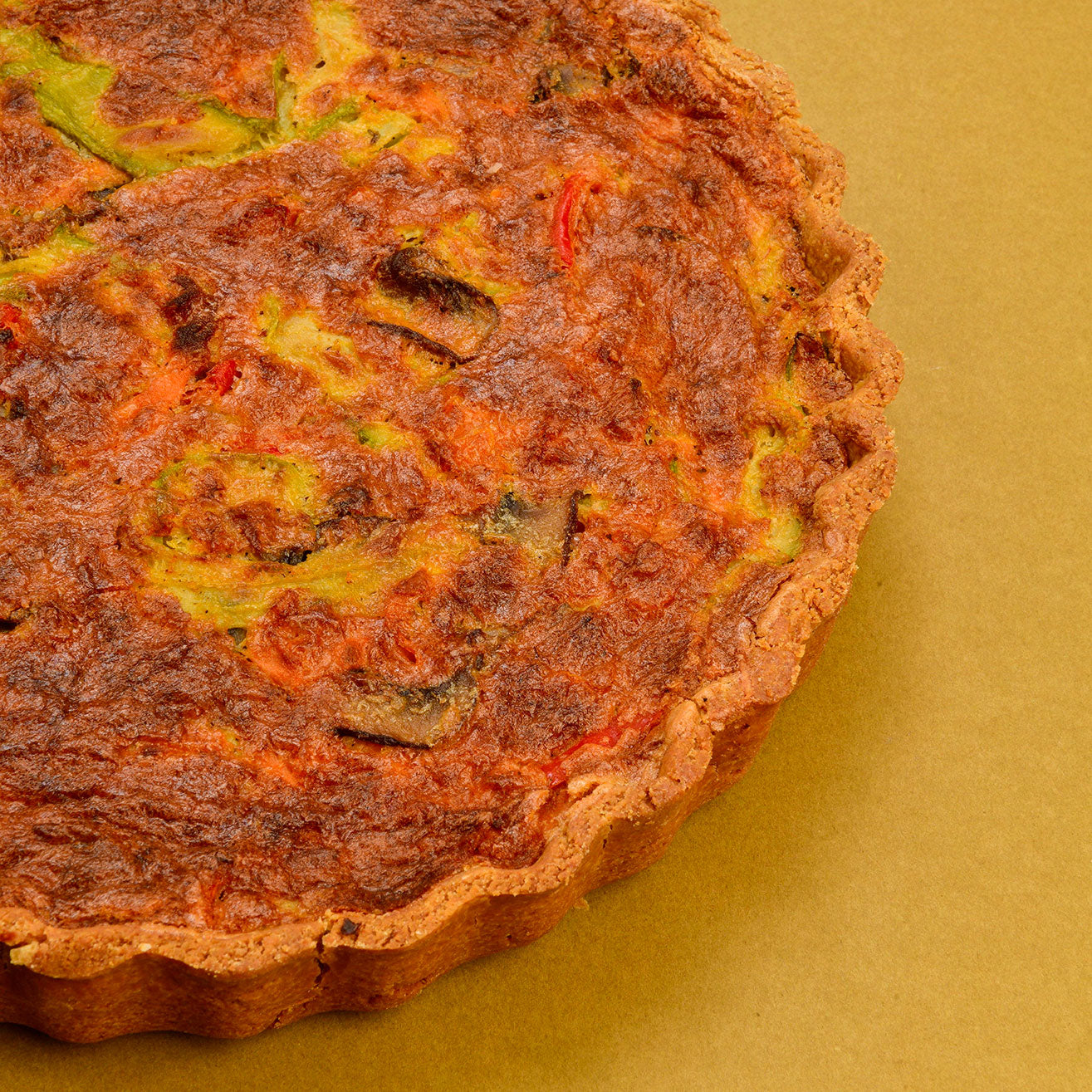 Glutensiz Sebzeli Kiş