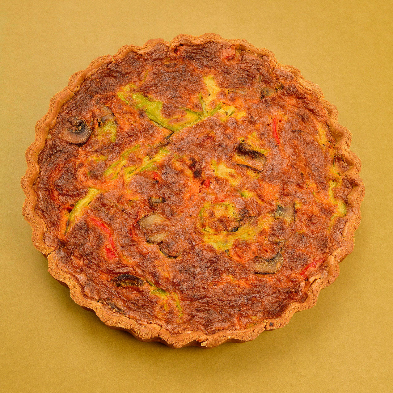 Glutensiz Sebzeli Kiş