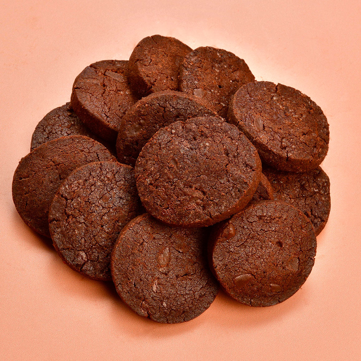 Belçika Çikolatalı&Kakaolu Sable Kurabiye