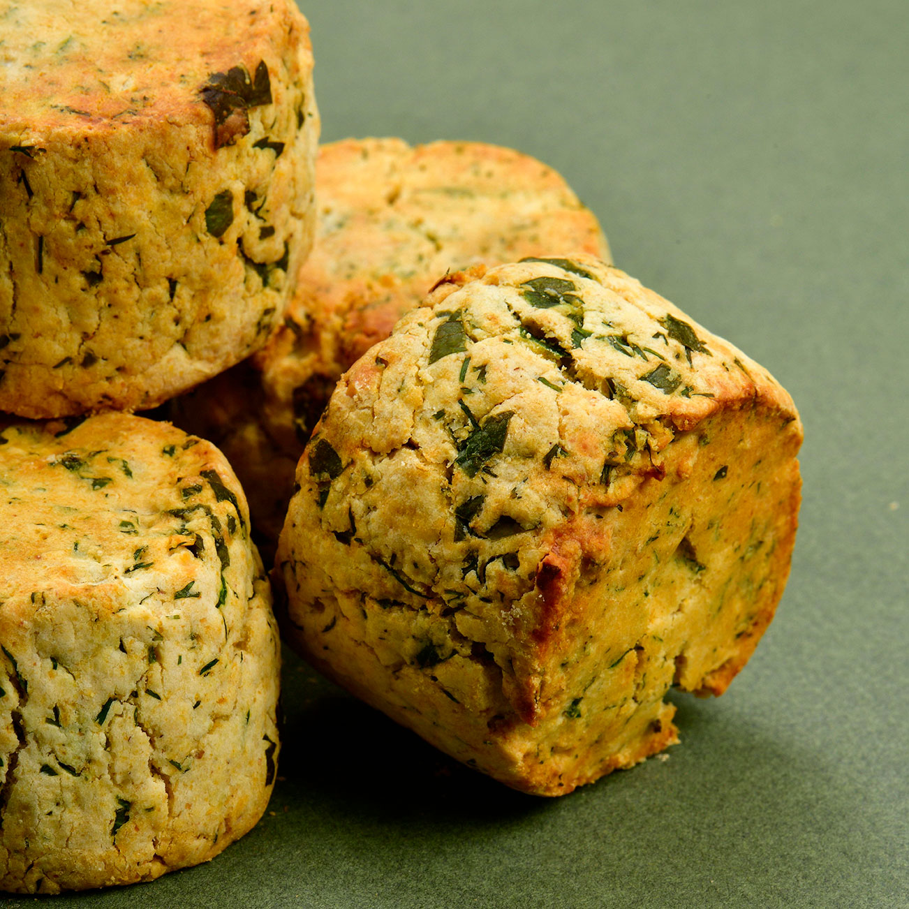 Glutensiz Dereotlu & Maydanozlu Scone