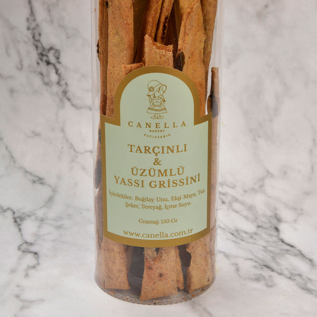 Tarçınlı & Üzümlü Yassı Grissini