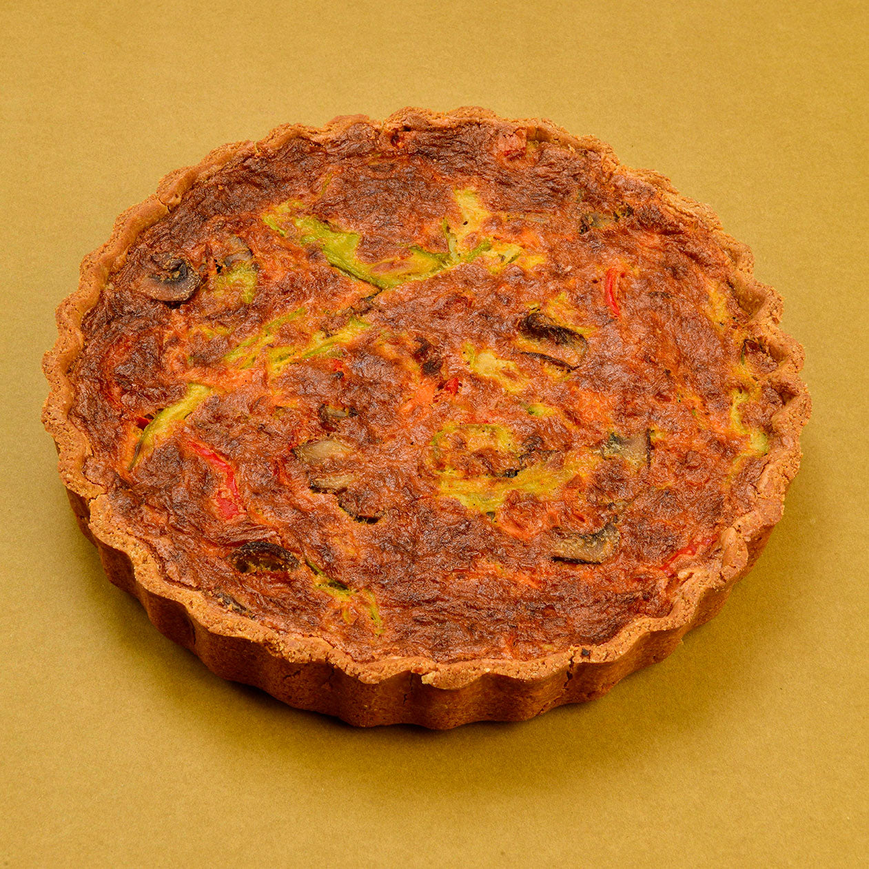 Glutensiz Sebzeli Kiş