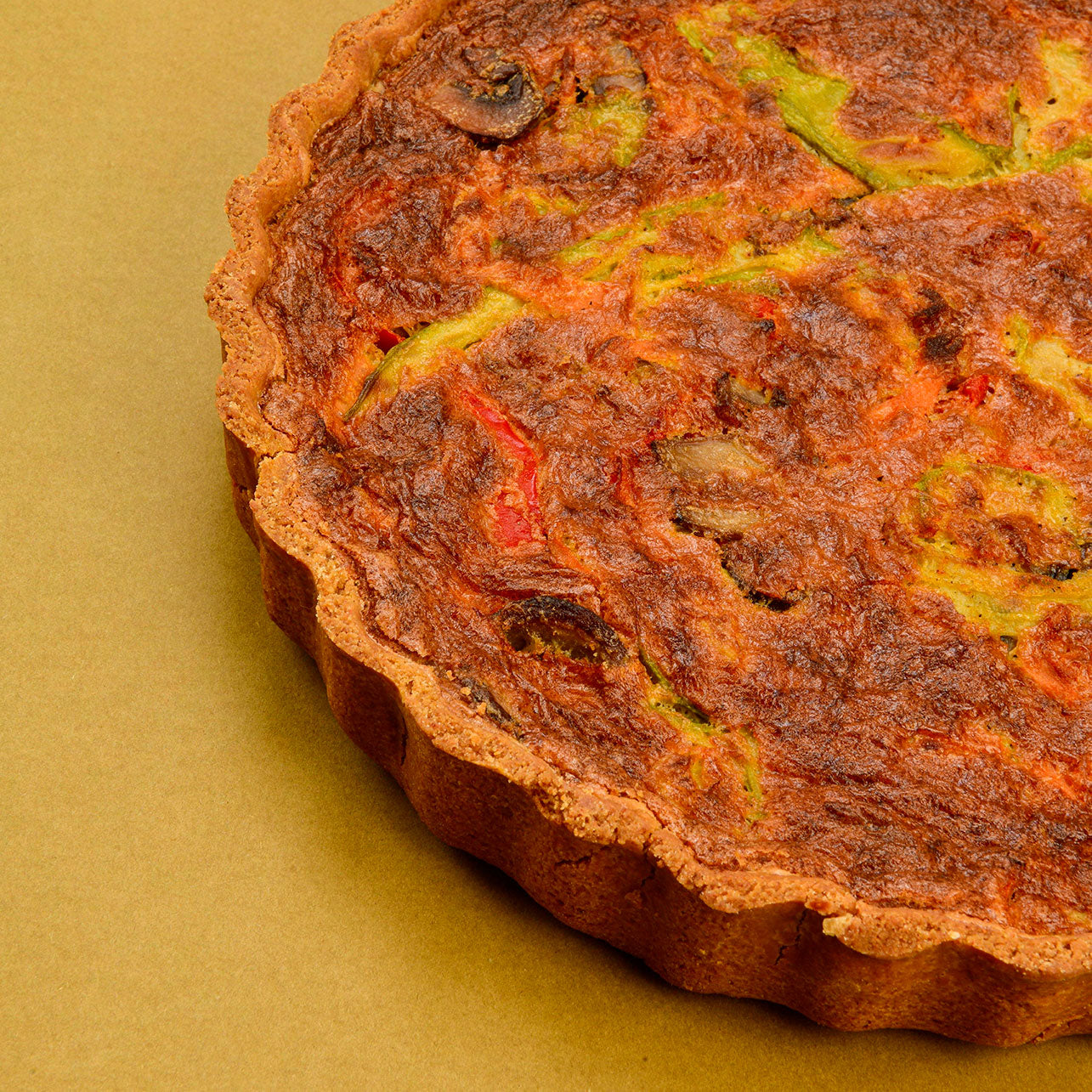 Glutensiz Sebzeli Kiş